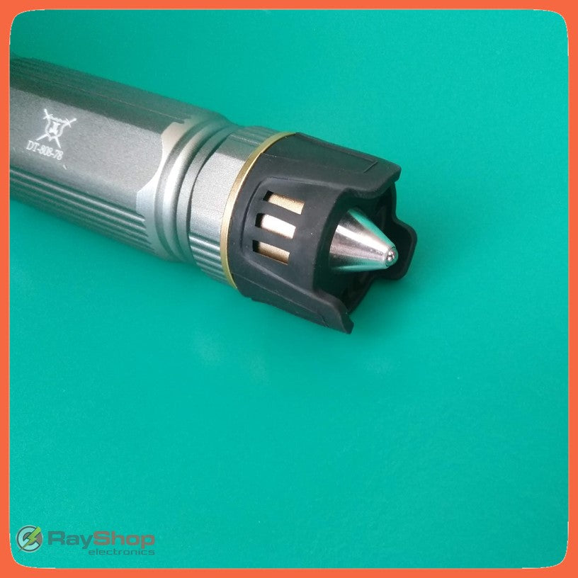 Linterna táctica 3000 lúmenes LED T6 con rompe vidrios (DT78) - foto 4