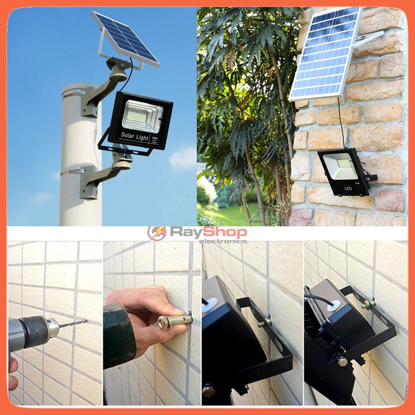 Reflector solar de 25 W con control remoto, IP66 y 56 LED - foto 3