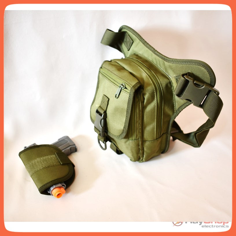 Piernera táctica cruzada WZ9001 con funda y correa de 137 cm - foto 4