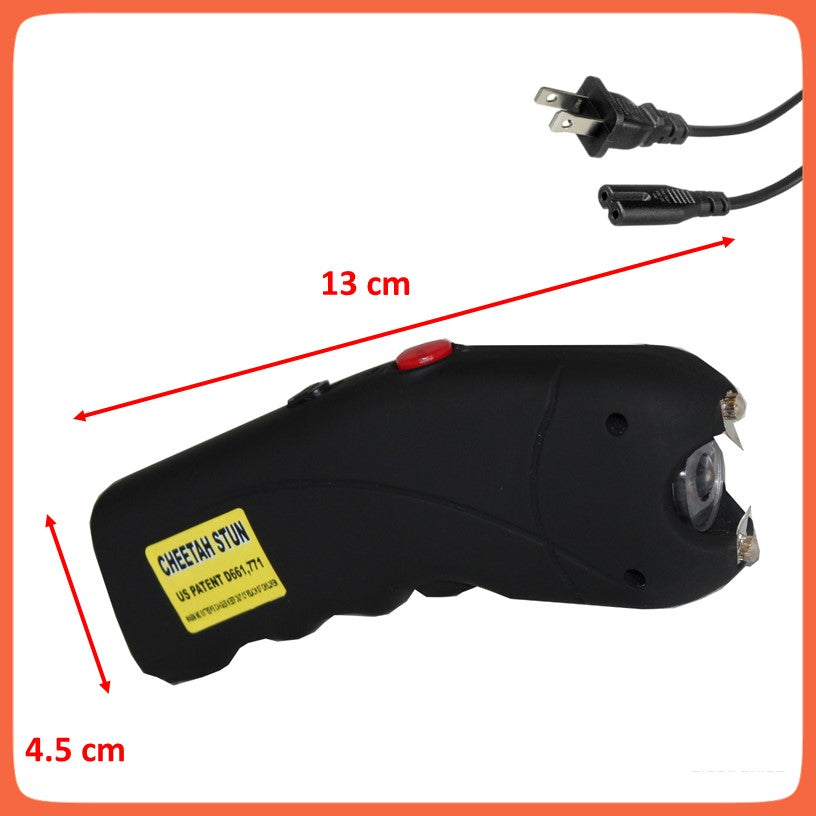 Paralizador eléctrico recargable con linterna LED y funda (CH-23) - foto 4