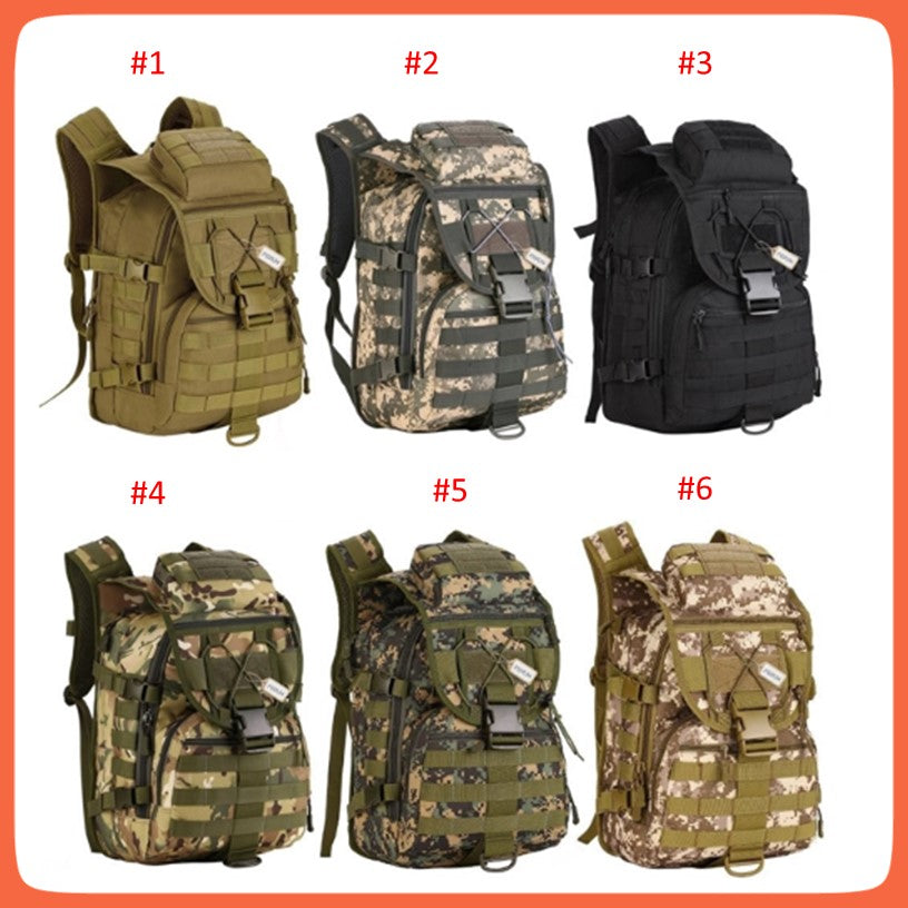 Mochila táctica de 40 litros para escuela y campismo con espacio para laptop - foto 3