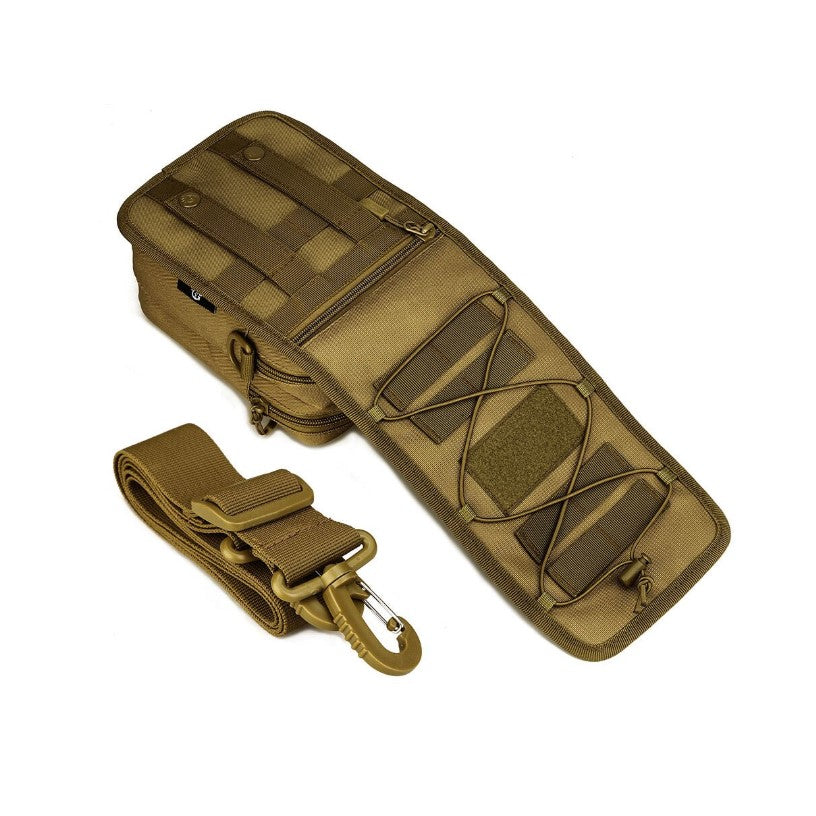 Cangurera táctica de nailon 700D con cintas de velcro y seguridad (WZ904) - foto 5