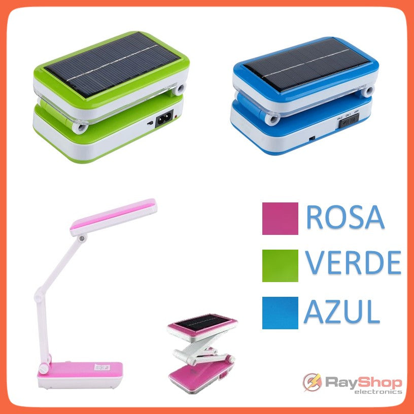 Lámpara de escritorio LED plegable y recargable con 2 intensidades (1016T) - foto 4