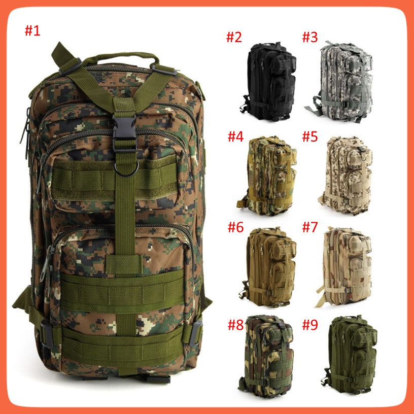 Mochila táctica de asalto de 45 litros en poliéster 1000D con MOLLE - foto 2