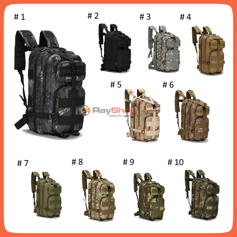 Mochila de asalto táctica de 30 litros con Molle y correas acolchadas (SN507) - foto 2