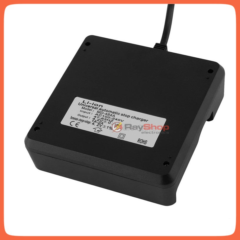 Cargador universal para 4 pilas recargables 18650, 26650 y 14500 - foto 3