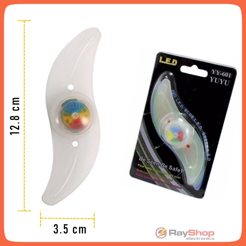 Luz LED multicolor para rayos de bicicleta con 3 modos - foto 3