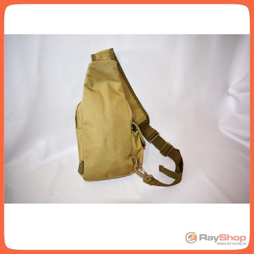 Mochila pechera chica cruzada con 6 compartimentos (WZ625) - foto 4