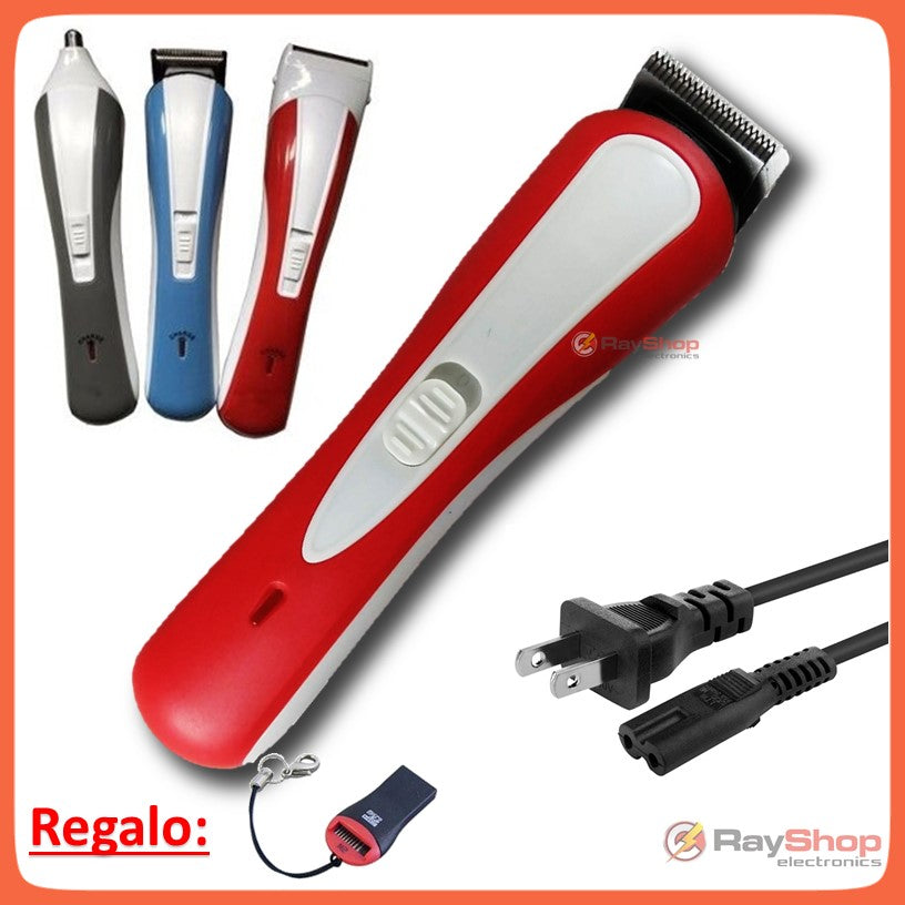 Recortadora 3 en 1 recargable para barba, cejas, nariz y oídos (DT269) - foto 4