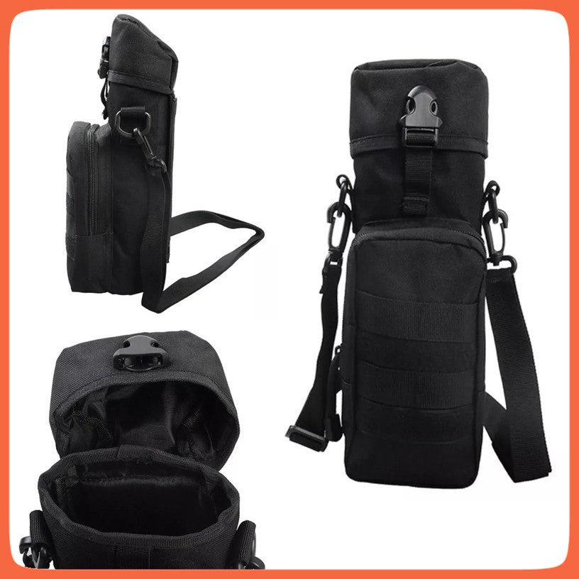Bolsa táctica MOLLE para botella de agua de 0.5 a 1 litro (WZ627) - foto 4