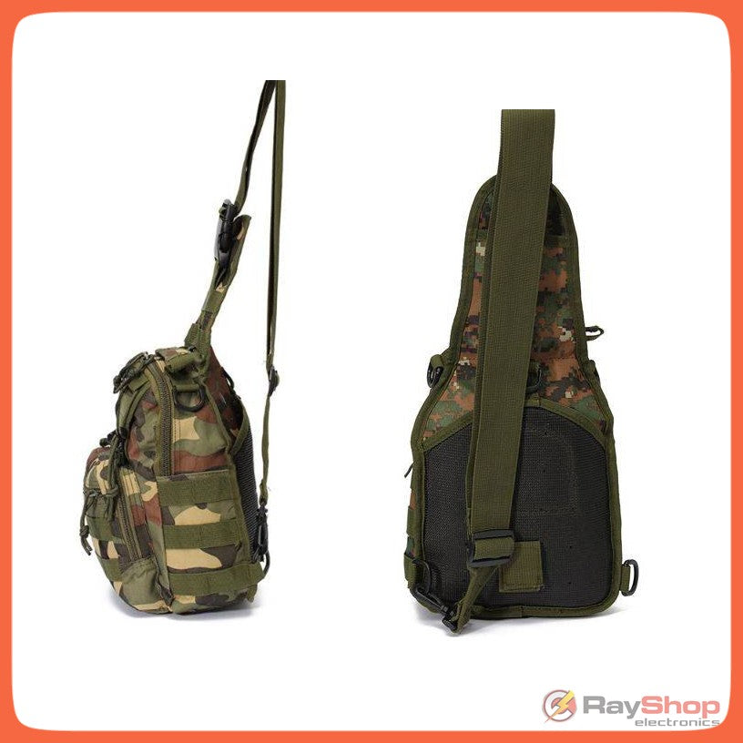 Mochila pechera táctica crossbody de 6 litros con sistema Molle (WZ098) - foto 4