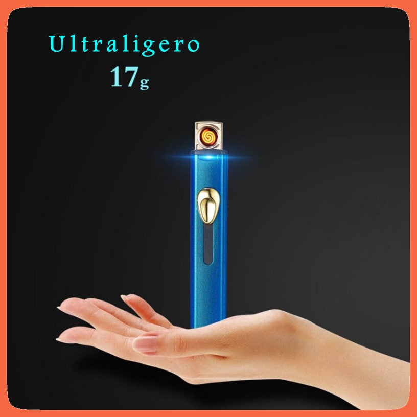 Encendedor eléctrico recargable por USB a prueba de viento - foto 3