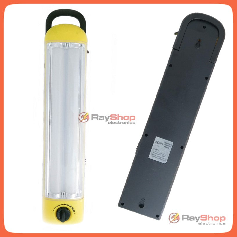 Lámpara de emergencia recargable con dos tiras LED y regulador - foto 4