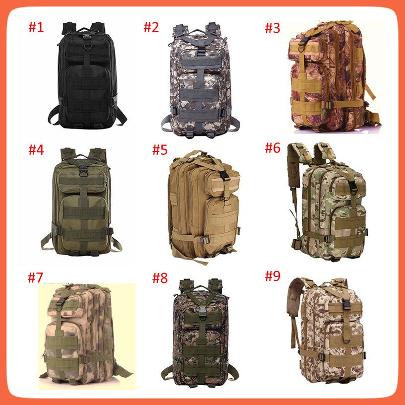 Mochila táctica escolar de 30 L en poliéster 1000D con sistema Molle - foto 4