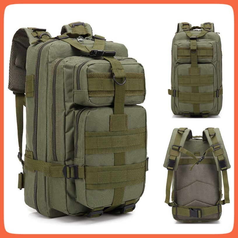 Mochila táctica escolar de 30 L en poliéster 1000D con sistema Molle - foto 5