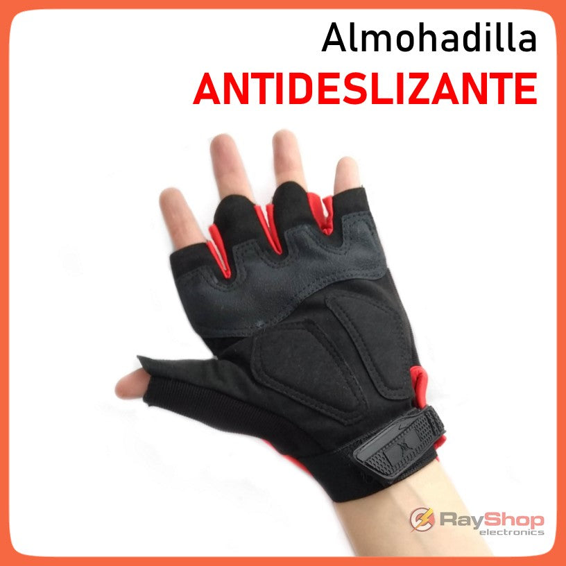 Guantes tácticos de medio dedo con nudillos reforzados, 5 colores - foto 5