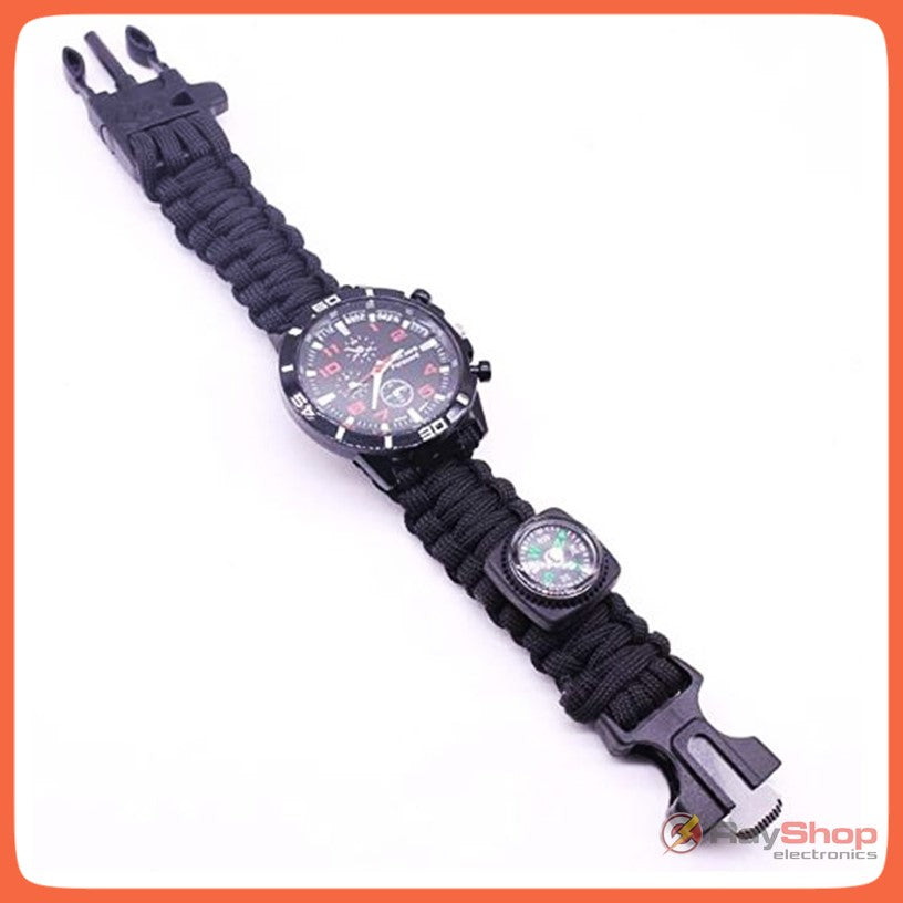 Reloj táctico de supervivencia 5 en 1 con paracord - foto 5
