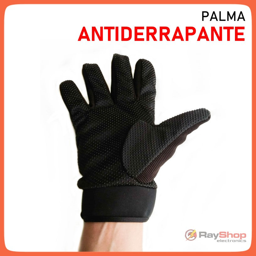 Guantes tácticos de palma antiderrapante con cierre de velcro - foto 4