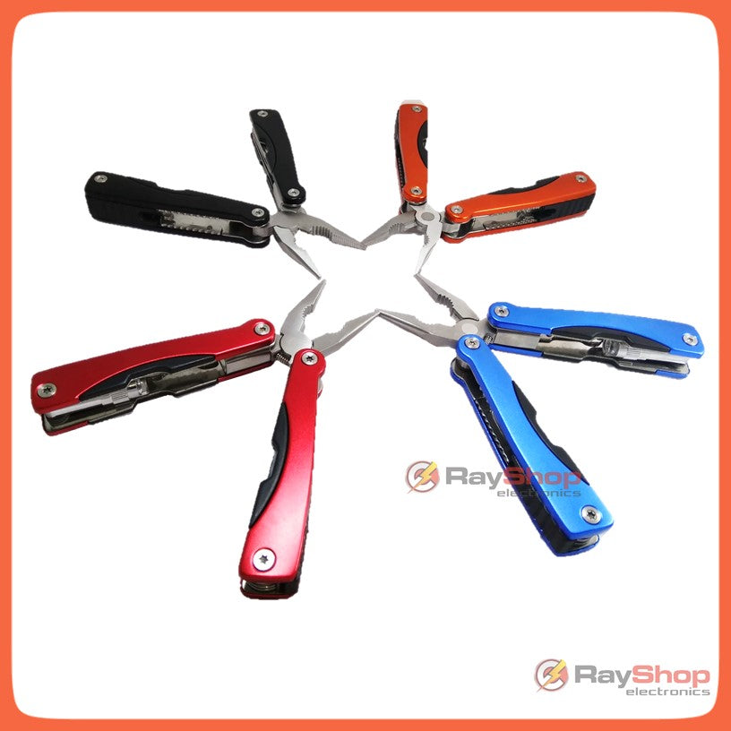 Pinza multiherramienta 6 en 1 con linterna LED y funda - foto 5