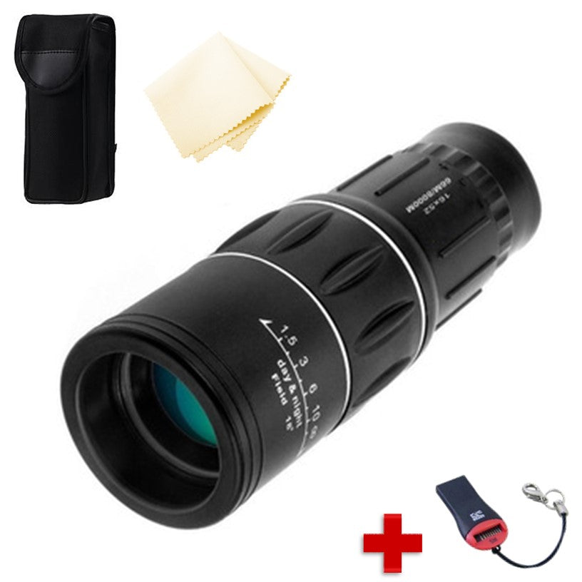 Monocular telescopio 16x52 de largo alcance con funda y correa - foto 5