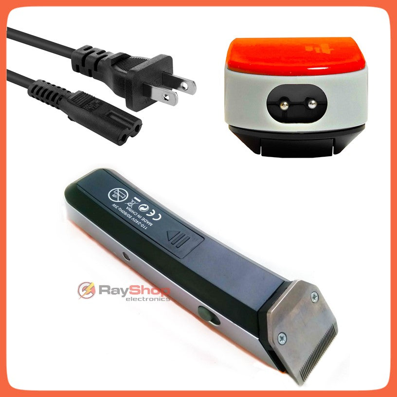Recortadora eléctrica recargable para barba y cabello con 3 peines - foto 5