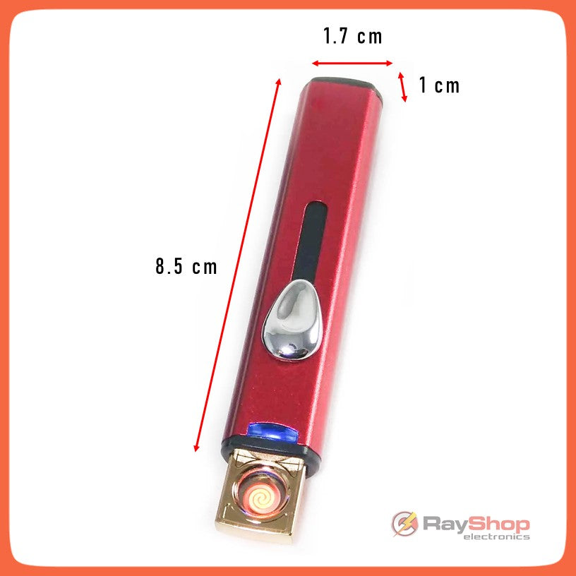 Encendedor eléctrico recargable por USB a prueba de viento - foto 4