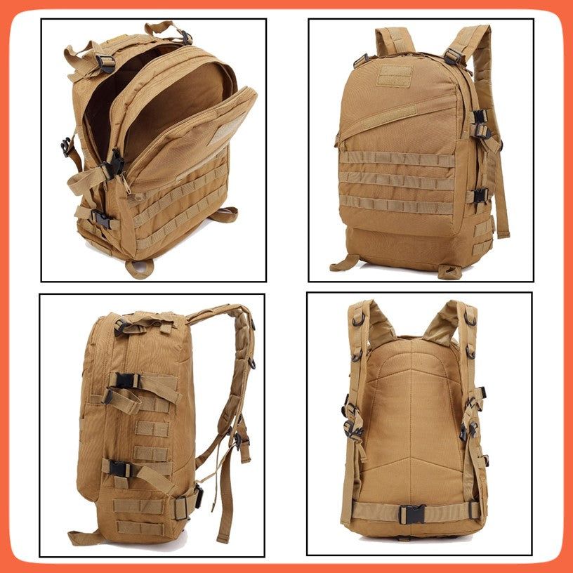Mochila táctica de asalto 40 L con MOLLE y velcro para parches - foto 5