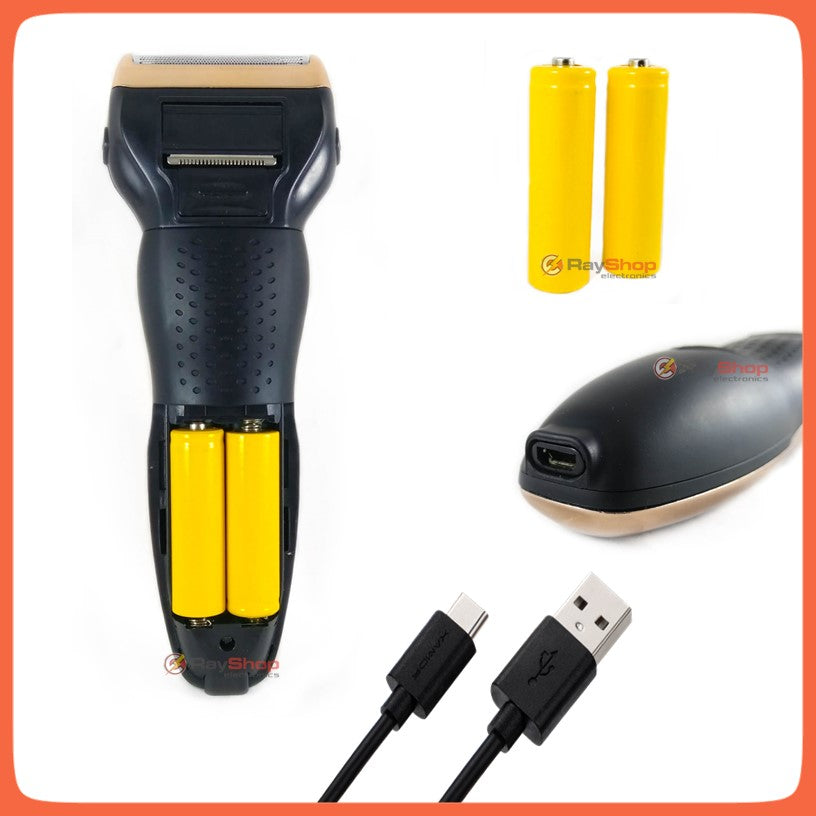 Rasuradora 3 en 1 recargable para barba, cabello, nariz y oído (DT559) - foto 5