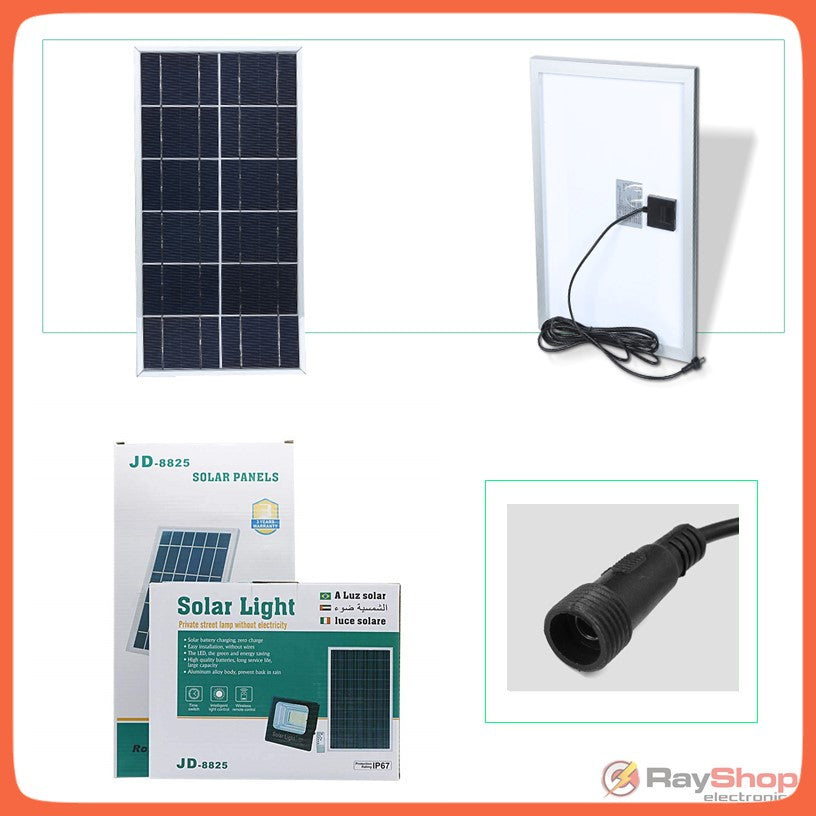 Reflector solar de 25 W con control remoto, IP66 y 56 LED - foto 4