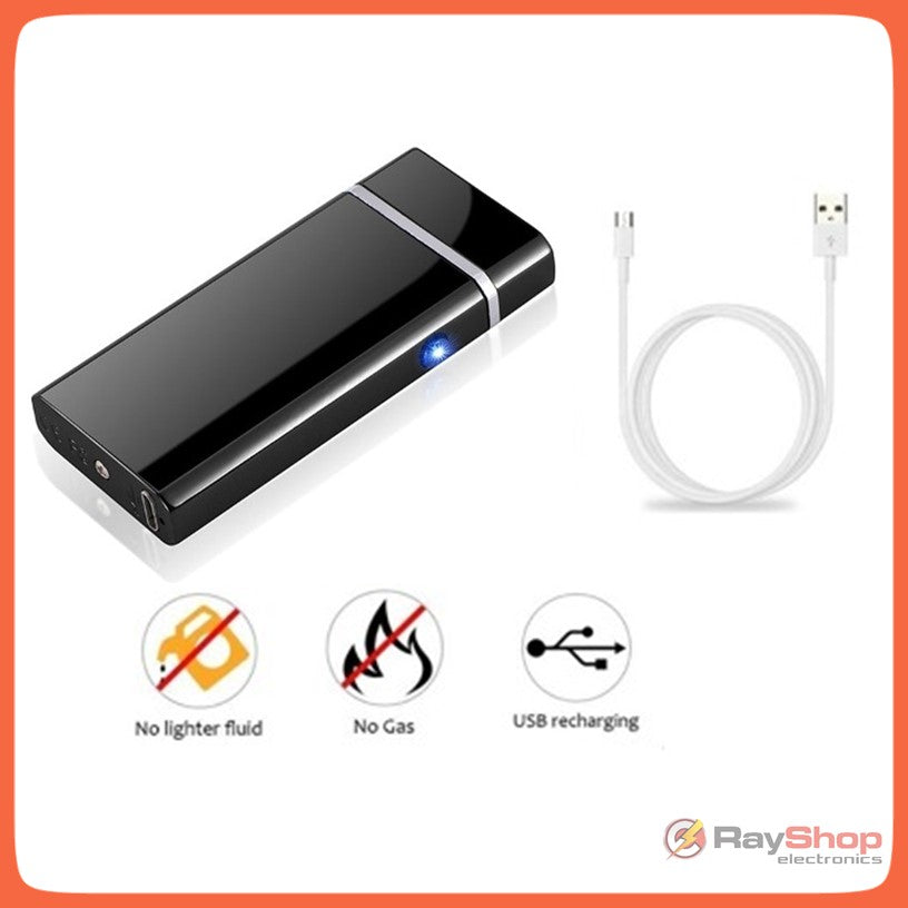 Encendedor eléctrico recargable de doble arco de plasma, USB (JL612) - foto 5