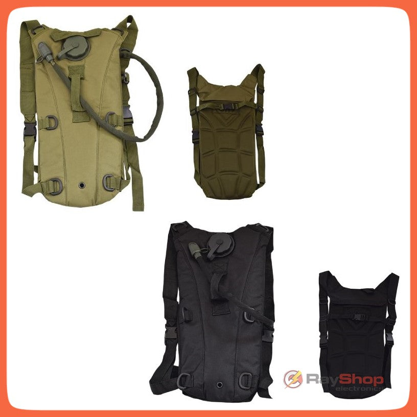 Mochila de hidratación táctica de 3 litros con tubo y válvula de mordida (SN805) - foto 5