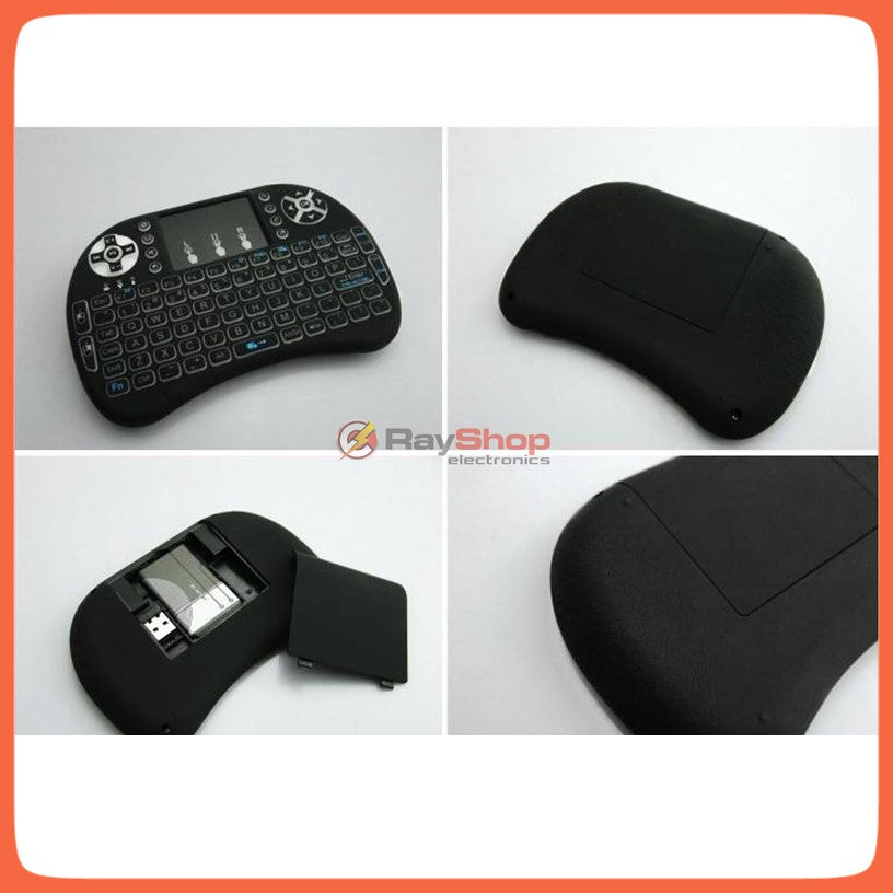 Mini teclado inalámbrico con touchpad para Smart TV, PC y consolas - foto 6