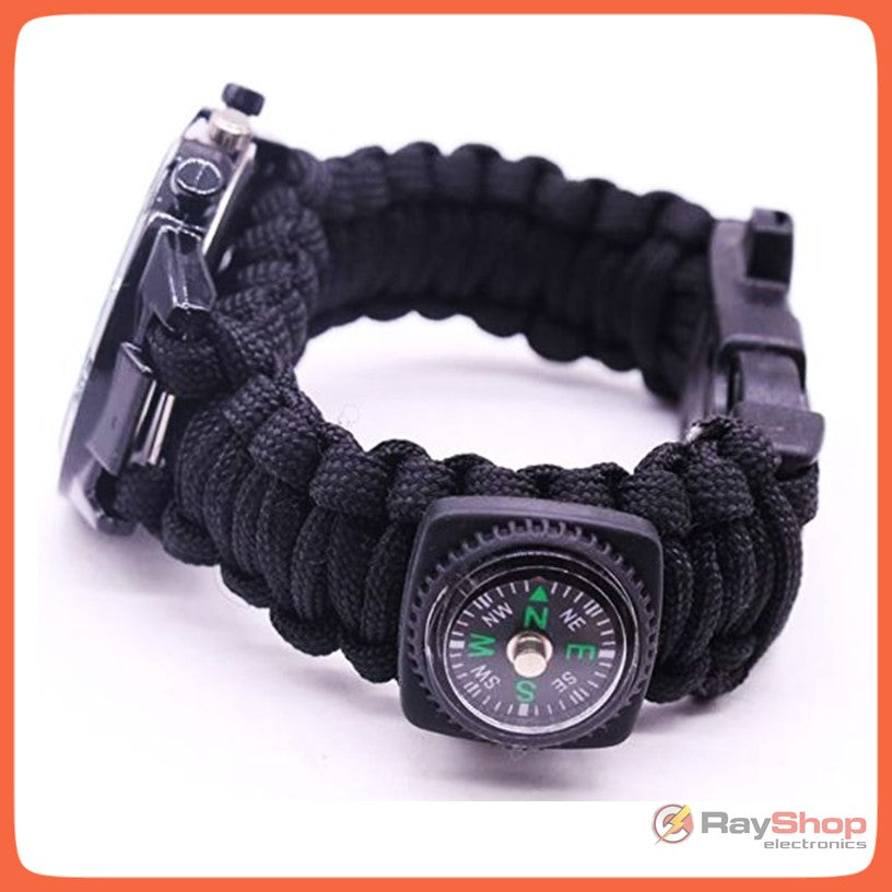 Reloj táctico de supervivencia 5 en 1 con paracord - foto 6