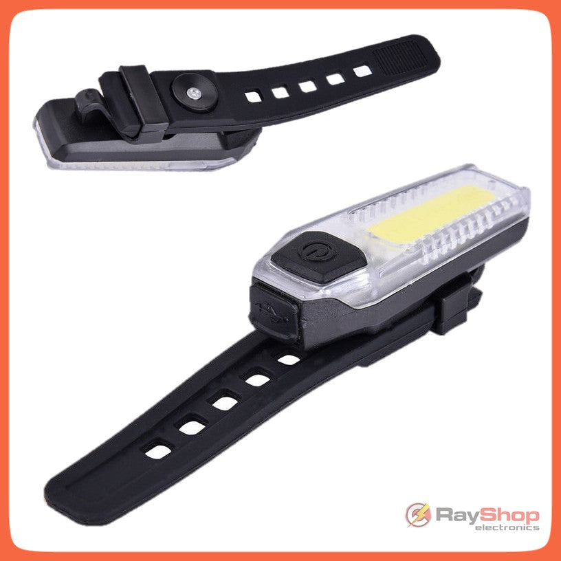 Luz trasera blanca y roja recargable para bicicleta, IPX6 - foto 6