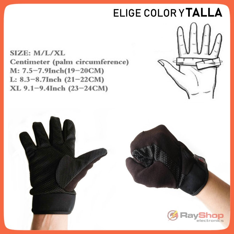 Guantes tácticos de palma antiderrapante con cierre de velcro - foto 5