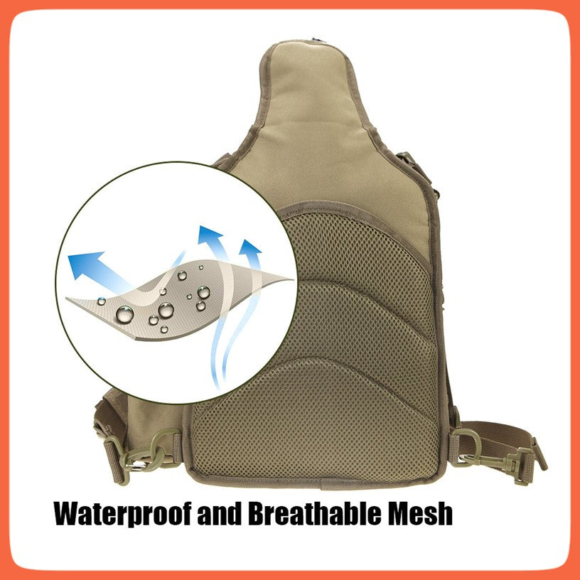 Mochila pechera táctica 4 en 1 de 11.6 litros multiusos - foto 5