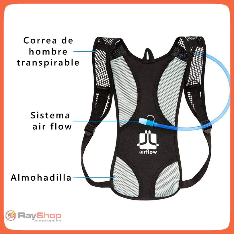 Mochila de hidratación térmica ligera con bolsa de 2 L (T100) - foto 6