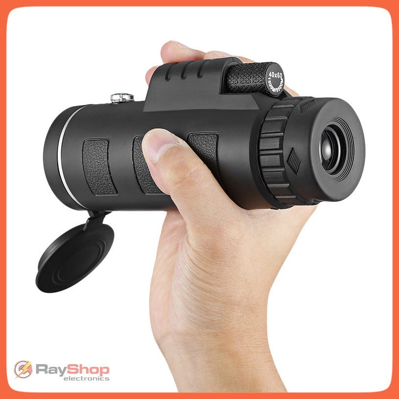Monocular telescopio 40x60 con brújula, trípode y soporte para celular - foto 6
