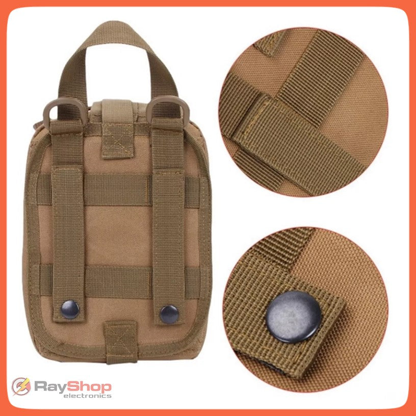 Mochila botiquín táctica de 2.5 litros con sistema Molle y parche JYB113 - foto 5