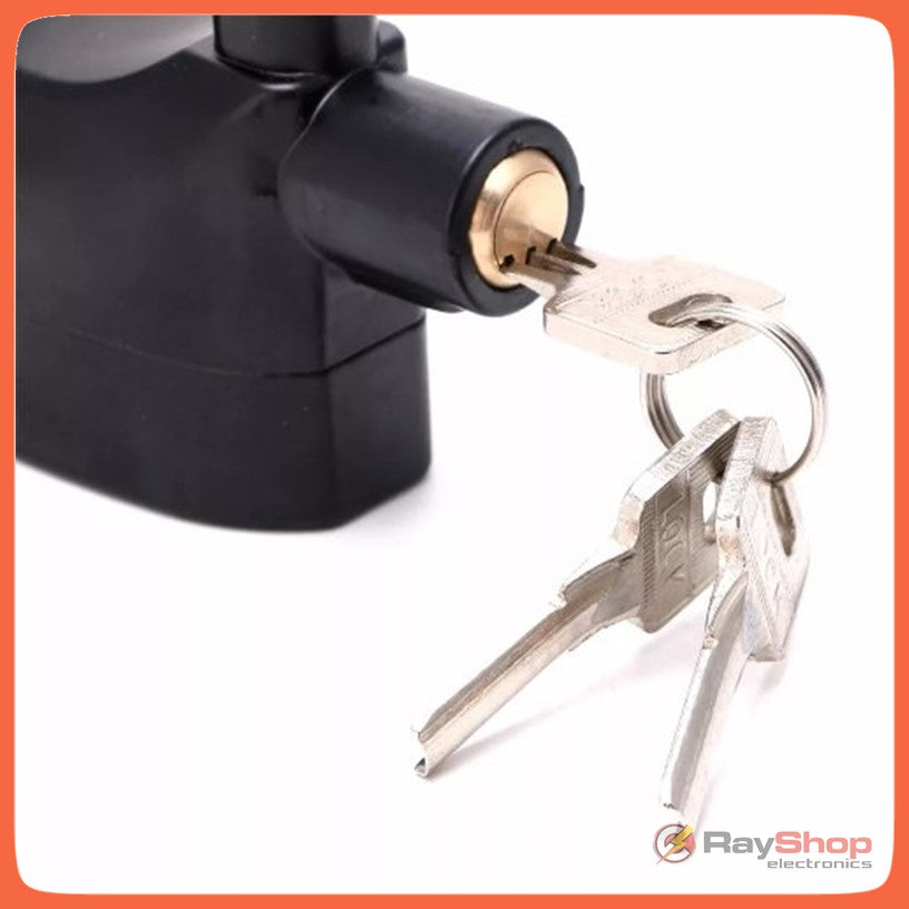 Candado con alarma de 110 dB de arco corto para moto y bici - foto 5