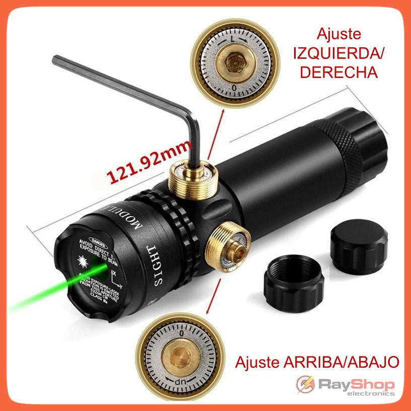Mira láser de 20 mm con riel y soportes, modelo SN002 - foto 5