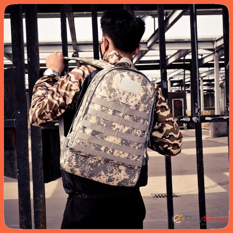 Mochila táctica de 30 litros con entrada USB y cable auxiliar (SN855) - foto 4