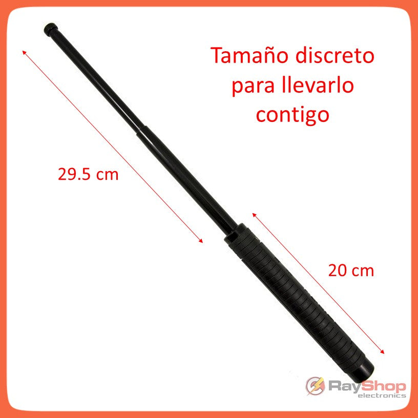 Bastón retráctil de acero de 19 pulgadas con gancho de agarre SN011 - foto 5