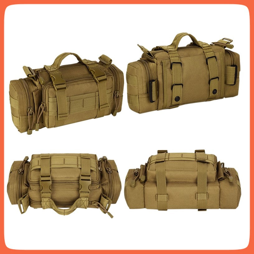Mochila maletín táctica multiposición de 3 litros con Molle (WZ01) - foto 6