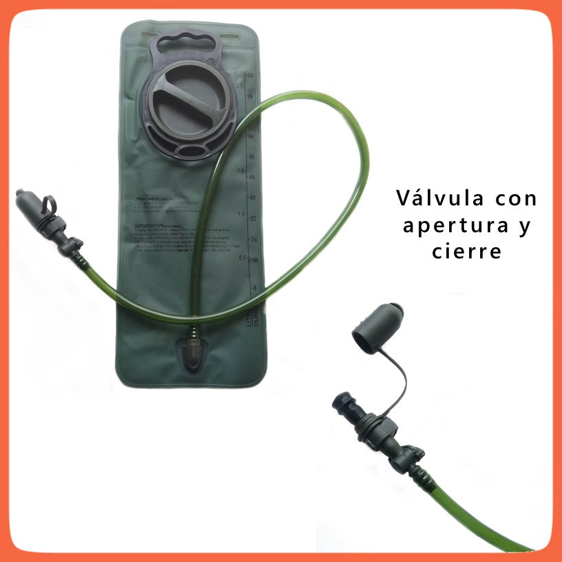 Mochila de hidratación para ciclismo con bolsa de 2.5 litros y aislante térmico - foto 4