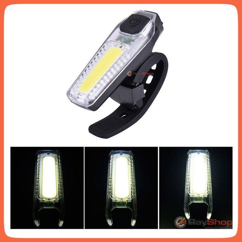 Luz trasera blanca y roja recargable para bicicleta, IPX6 - foto 7