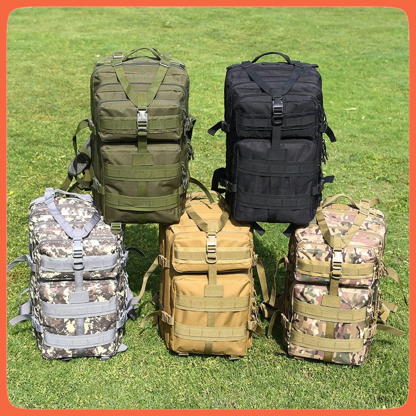Mochila táctica de asalto de 45 litros en nylon 600D con MOLLE, SN588 - foto 5