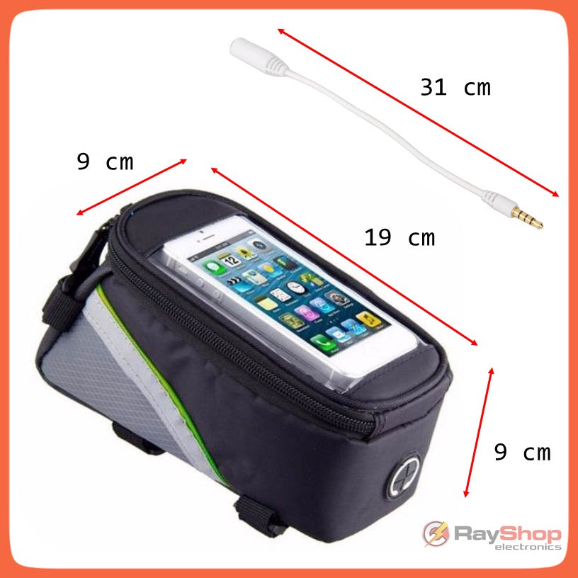 Mini mochila porta celular y herramientas para bicicleta - foto 6