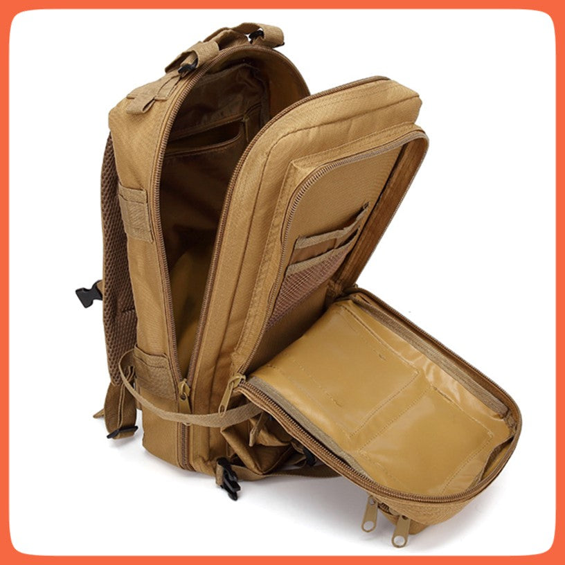Mochila táctica escolar de 30 L en poliéster 1000D con sistema Molle - foto 7