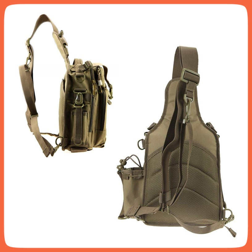 Mochila pechera táctica 4 en 1 de 11.6 litros multiusos - foto 6